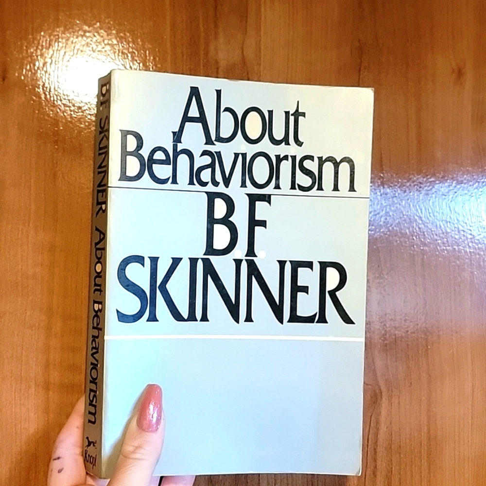Book About the Behaviorism By B.F. Skinner